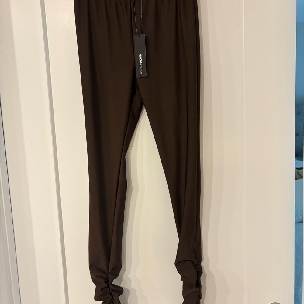 Fashion Nova Brown Leggings